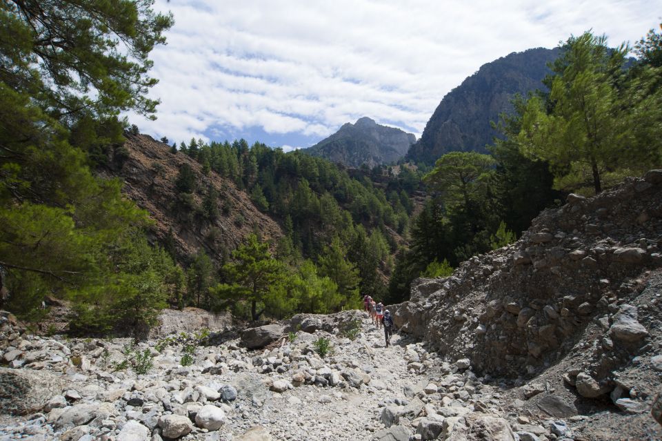 Crete: Samaria Gorge Hike - Samaria village, war-time caves, and the Kri-Kri goats