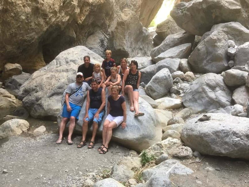 Crete: Sarakina Gorge, Forests, and South Coast Safari - Orange Land Rover Discovery Pickup and the Off-Road Start