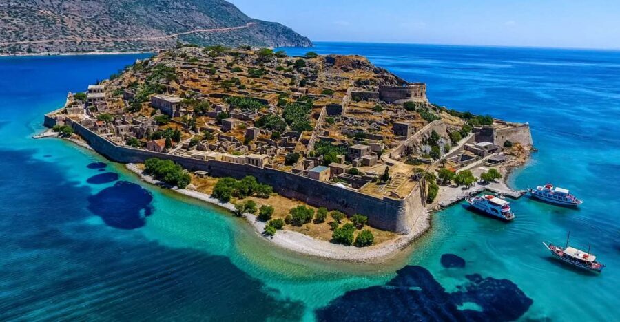 Crete: Spinalonga, Elounda, & Agios Nikolaos Boat Tour & BBQ - Kolokytha Beach and onboard BBQ: swimming that actually feels like a break