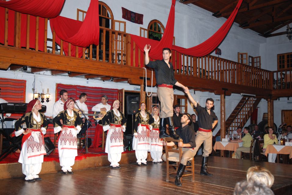 Crete: Traditional Dance Show and Buffet Dinner with Wine - Live folklore show: lyra music and traditional costumes
