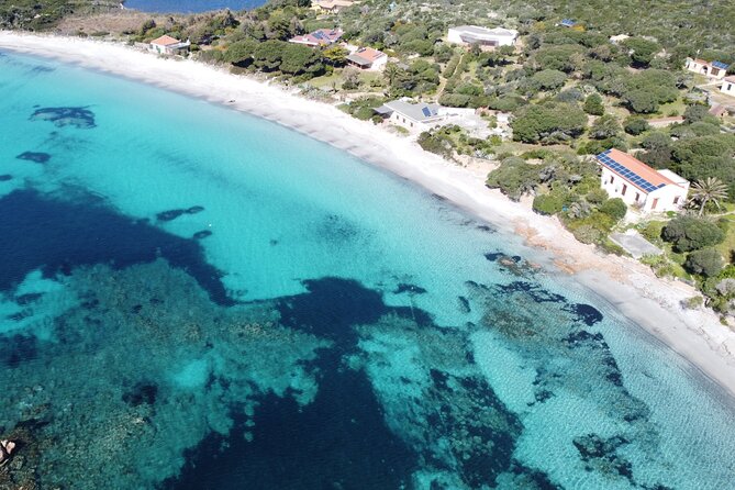Daily 4 stop - boat excursion La Maddalena Archipelago - Stop 3: Santa Maria (beach time plus a monastery stop you can actually see)