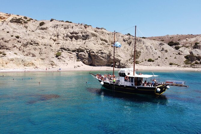 Daily Cruise - Koufonissia & Rina Cave - Stop 1: Kato Koufonisi Swimming and the Deck BBQ Lunch