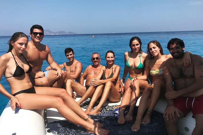 Daily Egadi Tour: Favignana and Levanzo in Rubber Dinghy - Stop 1: Cala Rossa, 40 minutes of best-cove swimming