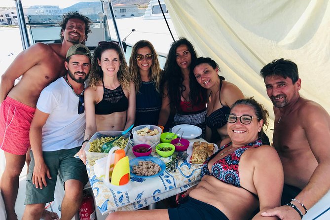 Daily Egadi Tour: Favignana and Levanzo in Rubber Dinghy - Stop 4: Levanzo with Faraglioni views and two extra swim stops