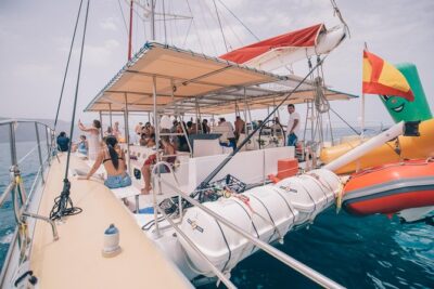 Day Sail to La Graciosa - How the day breaks down: sail time, swim time, and walking time