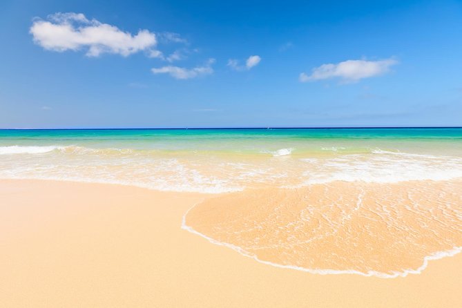 Day trip to Fuerteventura from Lanzarote - Corralejo Dunes Beach Time: Swim, Stretch, and Stay Sane