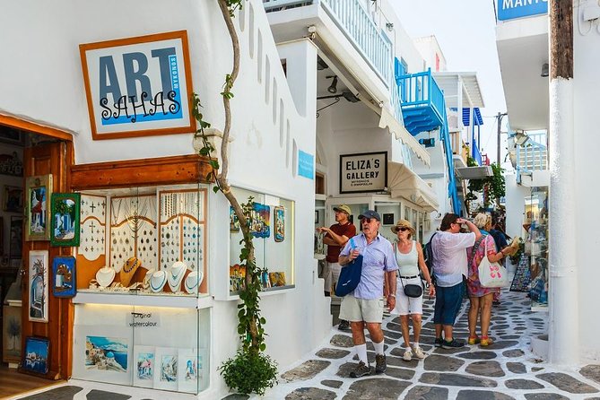 Delos and Mykonos One Day Cruise from Naxos - Mykonos on Your Own: Little Venice Views and the Street-Walk Payoff