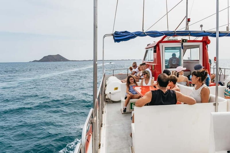 Desde Corralejo: Lobos Island Ferry with Optional Transfer - A Fast Boat Ride to a Quiet Volcanic Playground