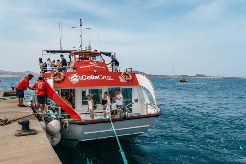 Desde Corralejo: Lobos Island Ferry with Optional Transfer - Small Logistics That Make a Big Difference
