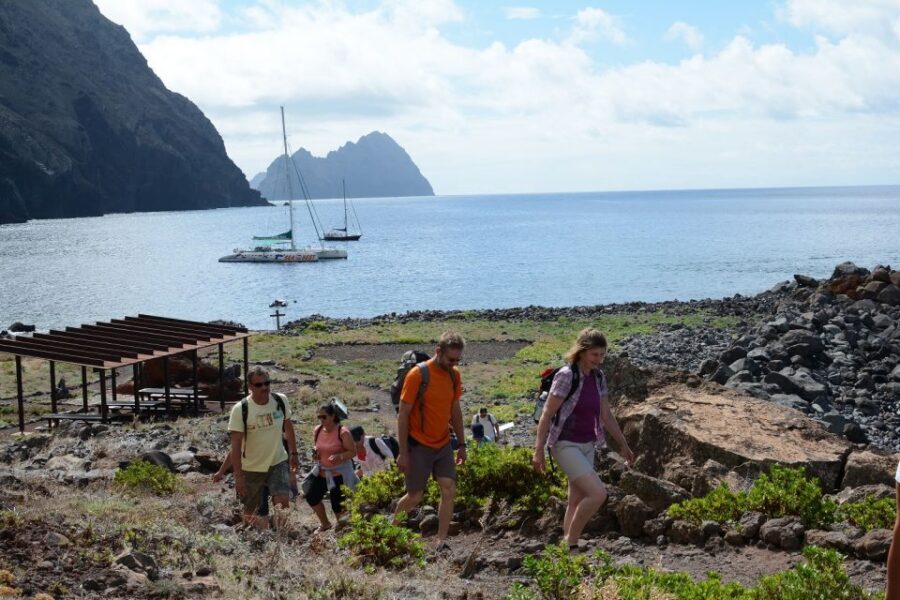 Desertas Islands Full-Day Catamaran Trip from Funchal - Deserta Grande landing: volcanic beach time and the tender transfer