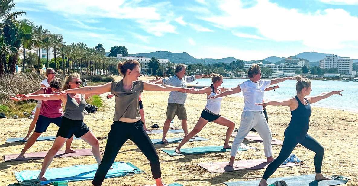 Discover Beach Yoga in San Antonio Ibiza - San Antonio Bay as Your Yoga Studio