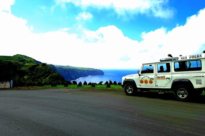 Discover the unexplored beauty of the island by jeep the Nordeste - Stop 3: Miradouro da Ponta do Sossego for garden calm and coastal views