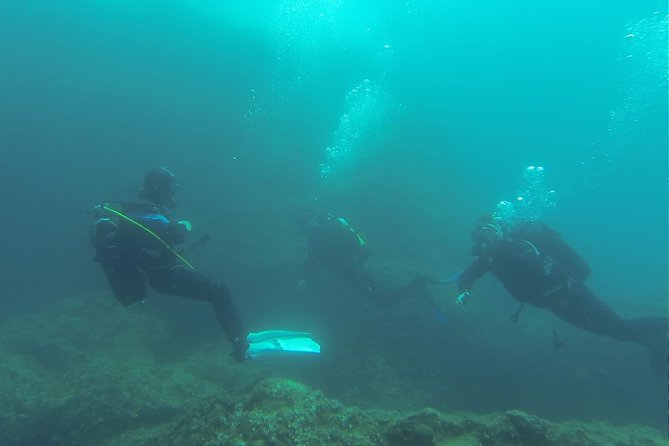 Diving for patented divers - Timing in Taormina: What the Day Looks Like