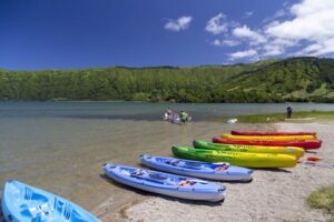 Double-Seat Kayak Rental at Sete Cidades Lake - Gear, safety, and how the team helps you get going