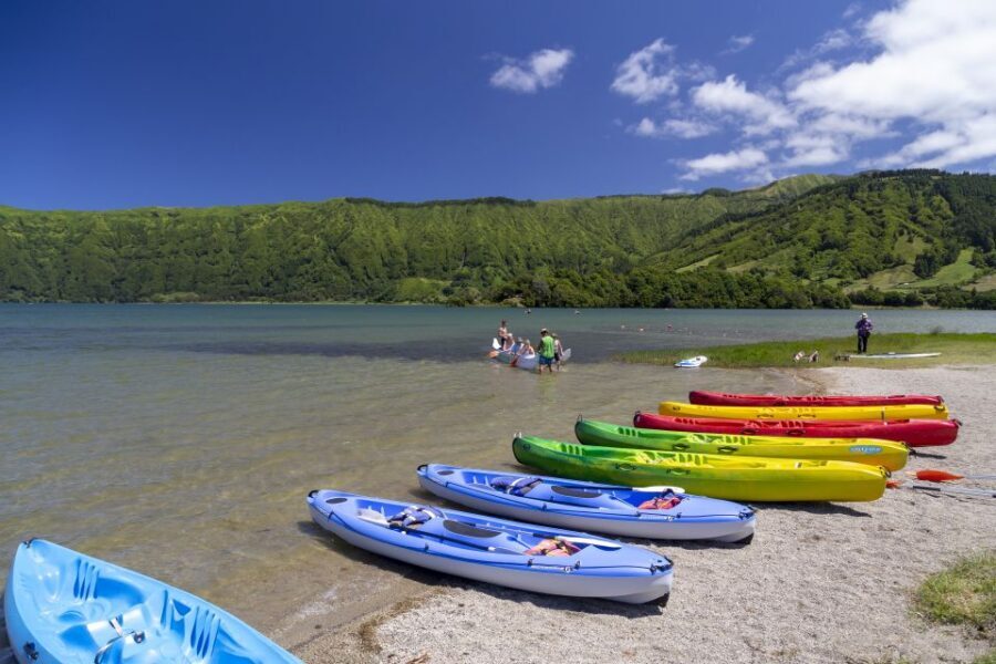 Double-Seat Kayak Rental at Sete Cidades Lake - Gear, safety, and how the team helps you get going