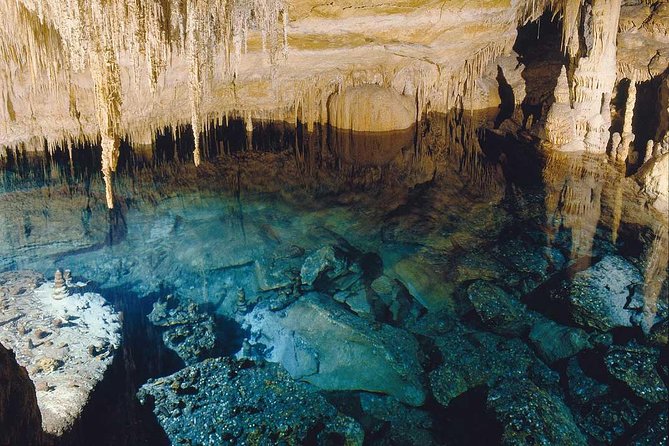 Drach Caves and Pearl Shop Mallorca Half Day Tour - Cuevas del Drach: the one-hour underground walk and Lake Martel music