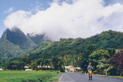 E-Bike Moorea Electric Bike Rental Moorea - Belvedere: The View That Helps You Set the Tone