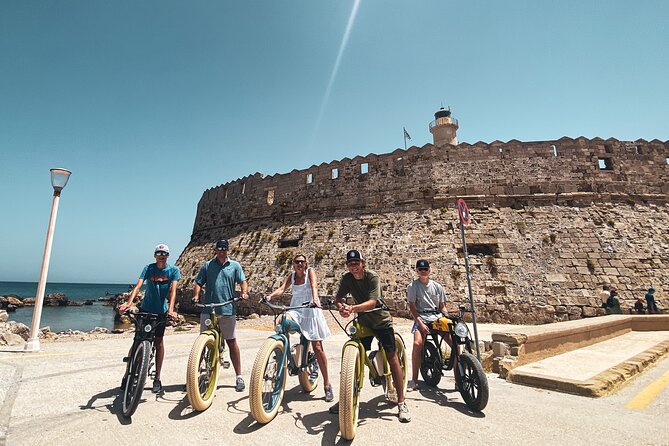 E-Bike Photo Stop Tour - First stop: Old Town of Rhodes photo moments in the medieval streets