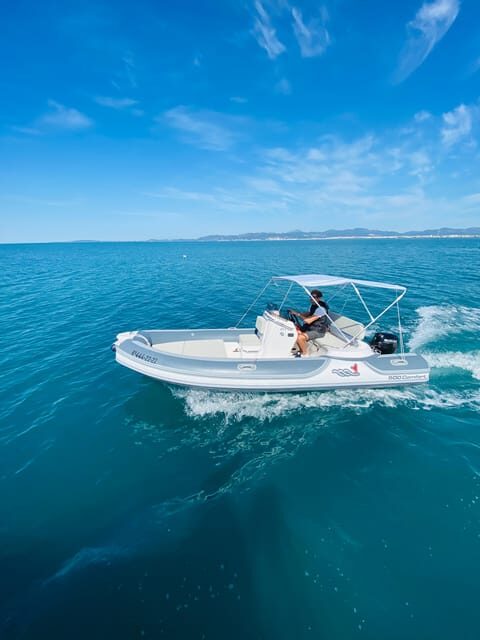 El Arenal: Private Mallorca Boat Rental (No License Needed) - Cala Blava: the first real anchor moment