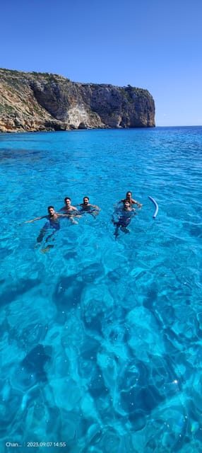 El Arenal: Private Mallorca Boat Rental (No License Needed) - Cala Vella: snorkeling, marine life viewing, and optional adrenaline