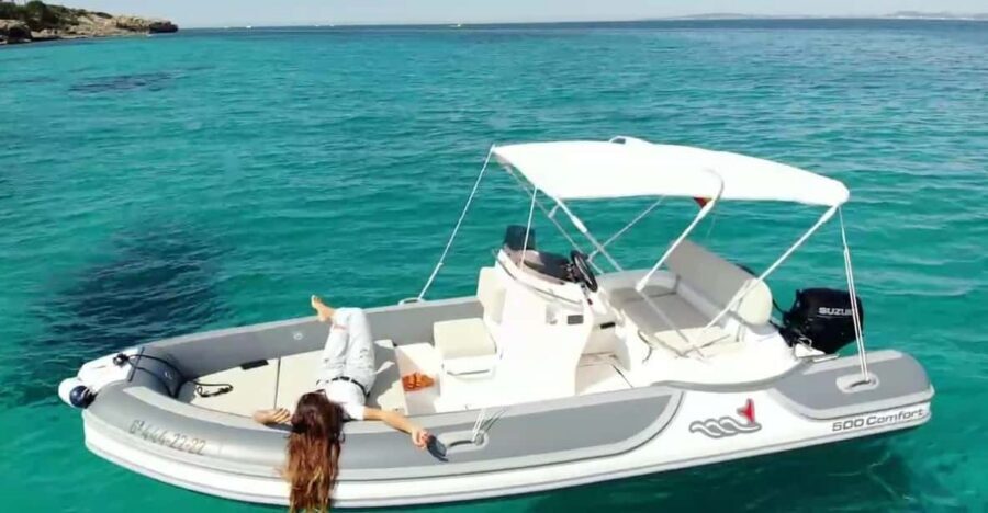 El Arenal: Private Mallorca Boat Rental (No License Needed) - Meeting at Av. Miramar 24: don’t overthink it, just follow the orange posters