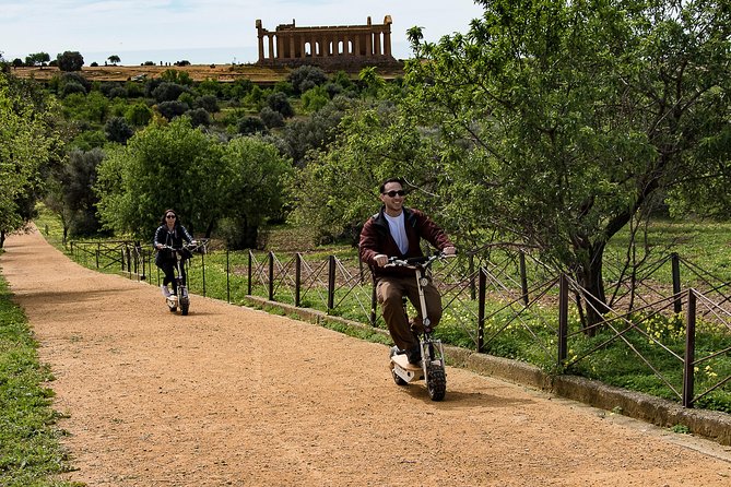 Electric scooter tour inside the Valley of the Temples Agrigento - The Valley of the Temples, minus the leg burn