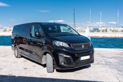 Elysium Transfer & Rental Services, Greece - The ride: comfortable minivan transfer with real assistance