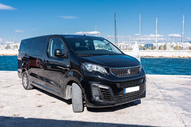 Elysium Transfer & Rental Services, Greece - The ride: comfortable minivan transfer with real assistance