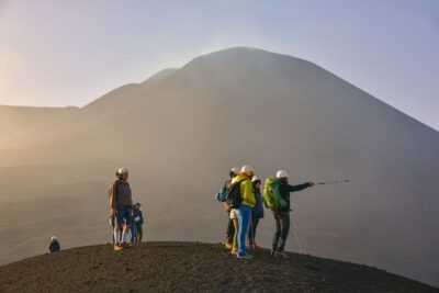 ETNA CENTRAL CRATER EXCURSION (3,345 m a.s.l.) - Meeting at La Baita 3L Ski-Lab: How the Day Starts