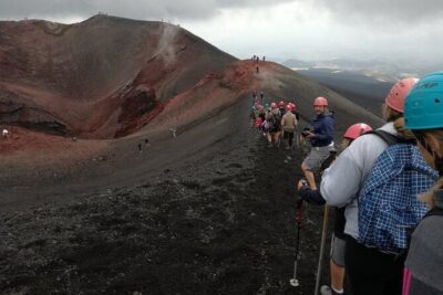 Etna craters excursion 3000 m. - The main hike: crossing 2021 lava and moving toward 1971’s story