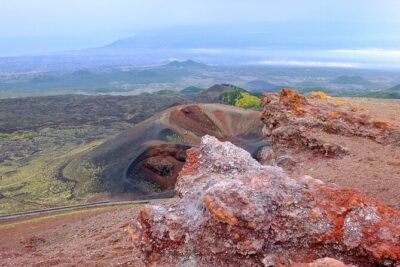 Etna Morning From Catania - The Drive Up: Seeing Lava Before You Hike