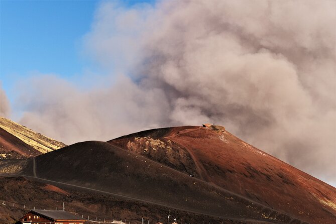 Etna Morning or Sunset - Trek & Lava Tunnel with Gear - Via Grotta Lunga: walking into a 55 m outflow gallery