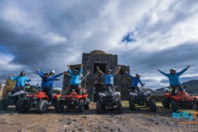 Etna Off-Road tour with Quad Bike - Linguaglossa and Vulcanetto di Moio Alcantara: distant crater drama