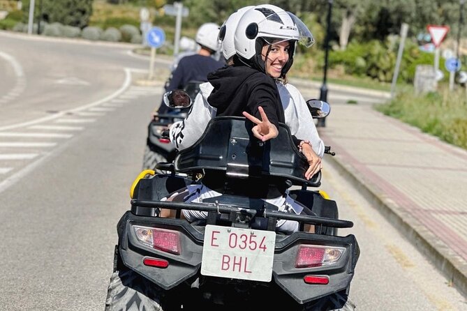 Excursion in Mallorca by Quad - Getting the quad controls down before the scenery