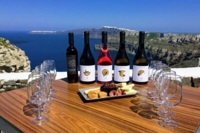 Experience Santorini: Wine Tasting Small Group Tour - Stop 1: Estate Argyros for Ocean Views and Assyrtiko Core