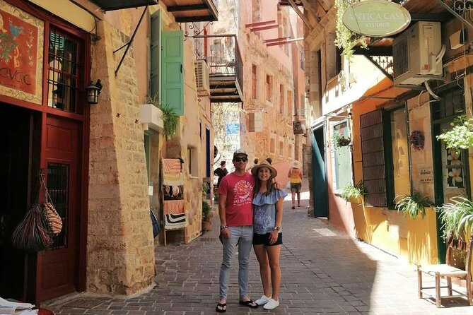Explore Chania's Old Town through the eyes of a local - Municipal Market of Chania: goat cheese and raki, guided