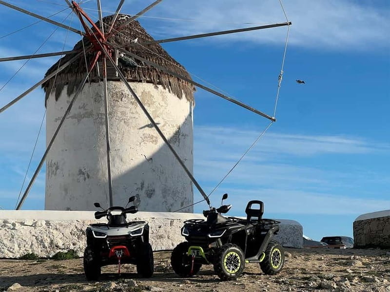 Explore Mykonos Island with a 650cc ATV / QUAD Tour - Key things you’ll notice on this Mykonos quad tour