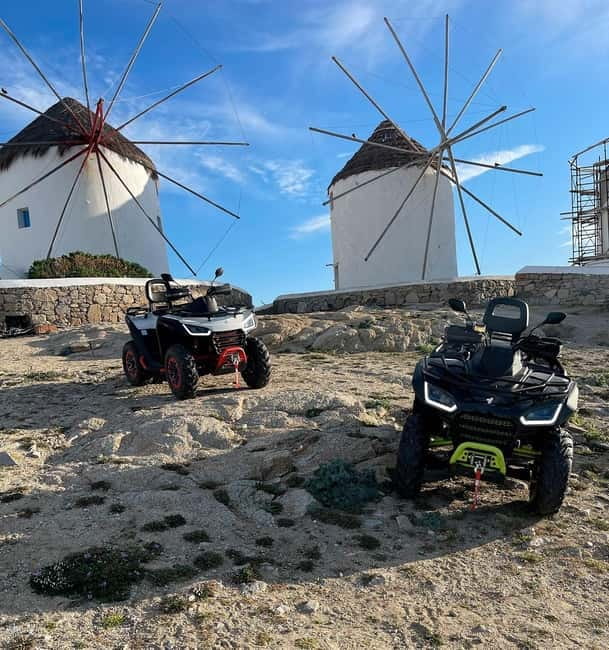 Explore Mykonos Island with a 650cc ATV / QUAD Tour - Who this quad tour suits best (and who might want to rethink)