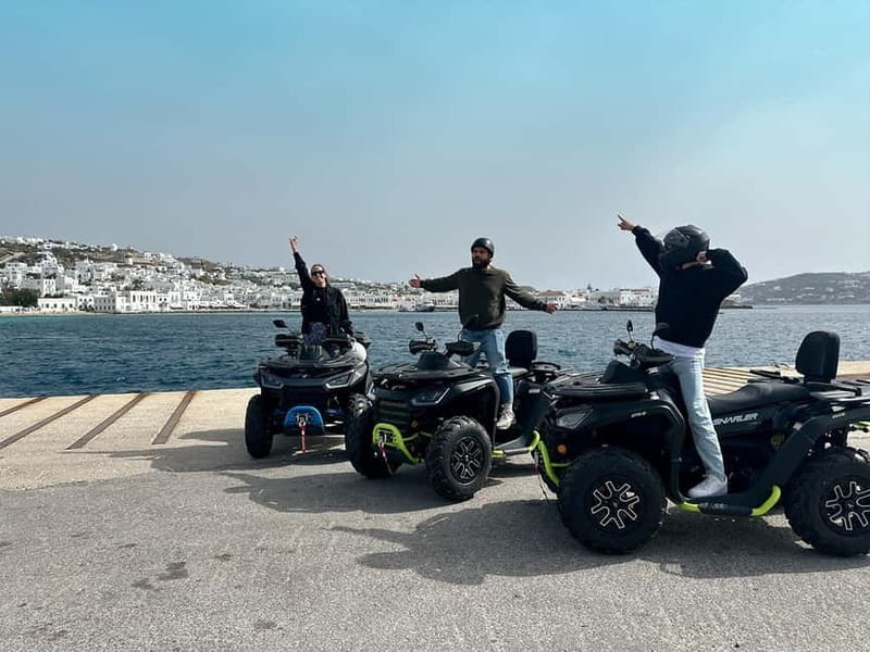 Explore Mykonos Island with a 650cc ATV / QUAD Tour - Why a 650cc quad tour fits Mykonos so well