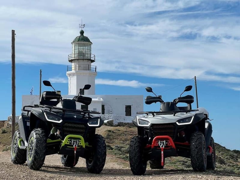 Explore Mykonos Island with a 650cc ATV / QUAD Tour - Ano Mera’s old Monastri: the quieter side of Mykonos