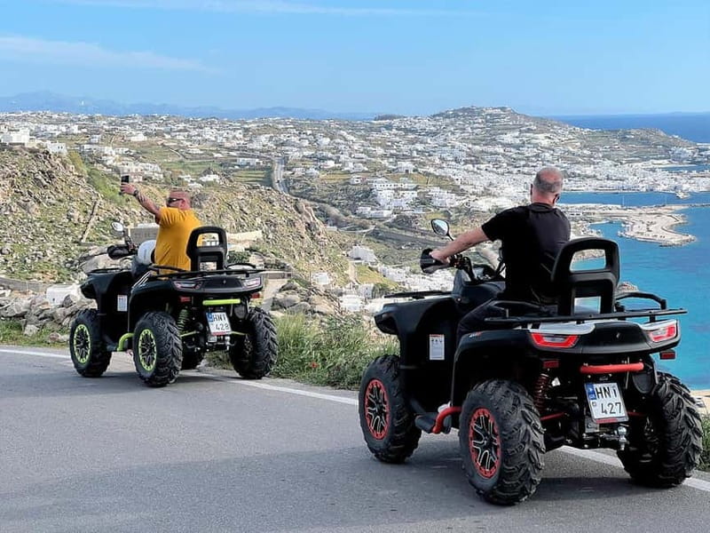 Explore Mykonos Island with a 650cc ATV / QUAD Tour - Your 3-hour ride: what the pacing feels like