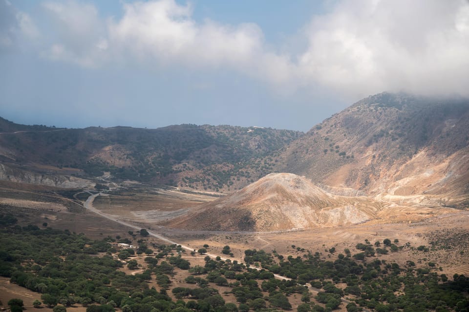 Explore Nisyros Island with Hotel Pick Up and Guided Tour - The ferry crossing and arriving on Nisyros
