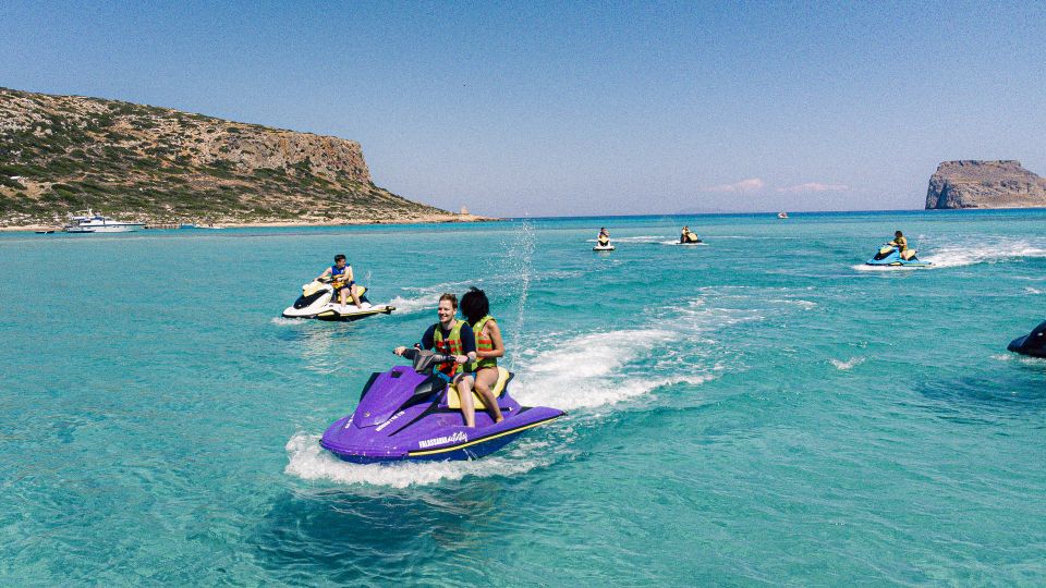 Falasarna: Jet Ski Safari to Balos Beach - Balos Lagoon stop: swimming, photos, and timing that can beat the rush