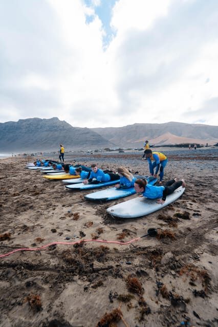 Famara Beach: Surfing Lessons with Videos - GoPro Videos and Photos: Turning One Morning Into Real Proof