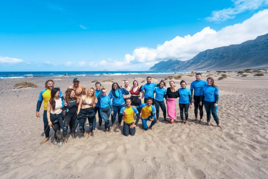 Famara Beach: Surfing Lessons with Videos - Value Check: Is $59 a Fair Deal in Lanzarote?