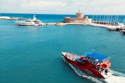 Fast Boat To Symi & St George's Bay Directly from Faliraki Beach - St George’s Bay: the swim stop that turns the whole day into a memory