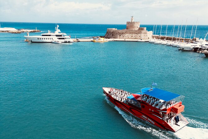 Fast Boat To Symi & St George's Bay Directly from Faliraki Beach - St George’s Bay: the swim stop that turns the whole day into a memory