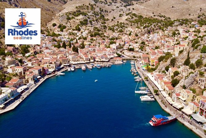 Fast Boat To Symi with a swimming stop at St George's Bay! (Only 1hr journey) - Aboard Rhodes Sea Lines: seats, toilets, and how rough it can feel