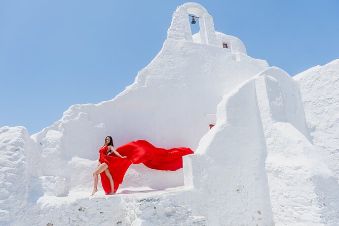 Flying Dress Mykonos Photoshoot - 45 edited photos: great when it hits, awkward when it doesn’t