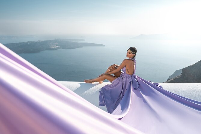 Flying Dress Photoshoot in Santorini by Flying Dress Photo © - Logistics That Actually Matter: Time, Transportation, and Weather